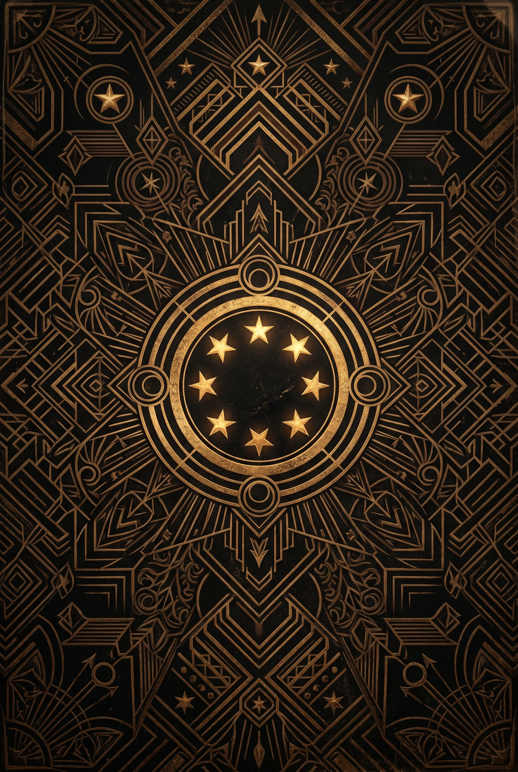 Unrevealed tarot card